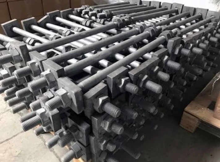 Lote industrial de pernos de anclaje galvanizados